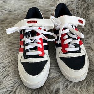 Adidas Forum Low Cloud white/red